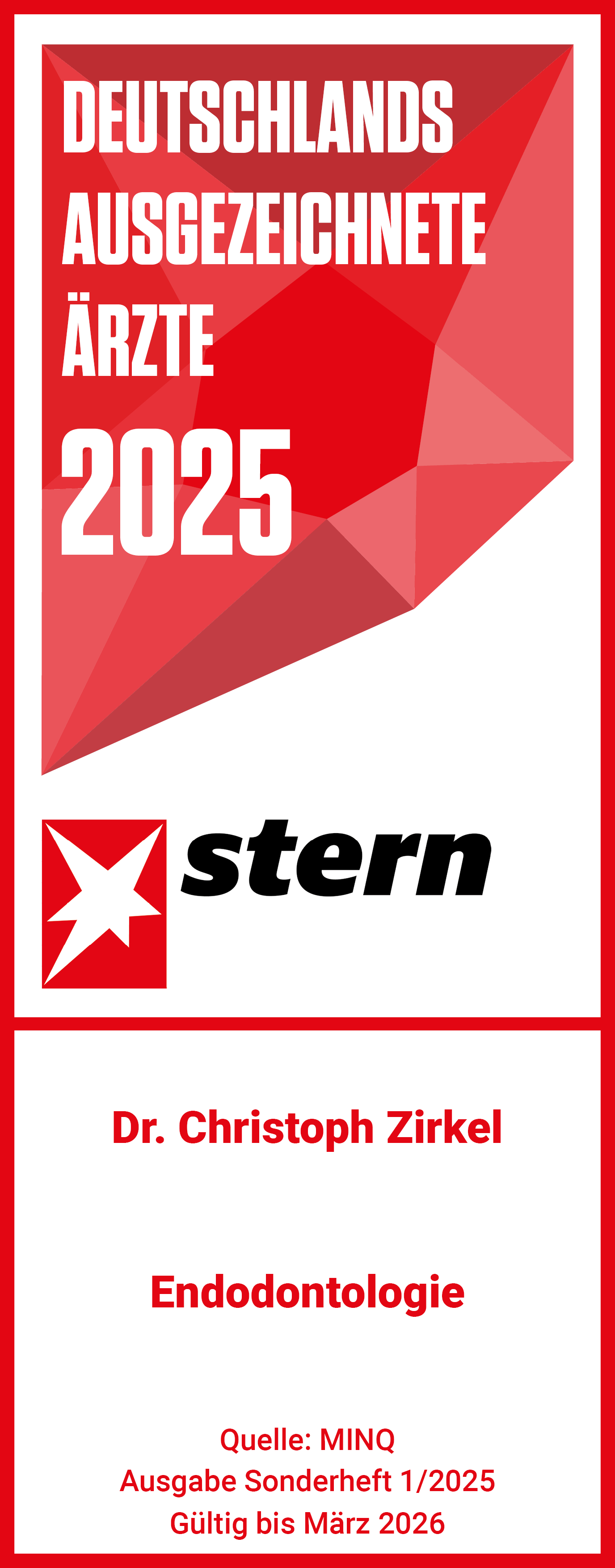 Deutschlands ausgezeichnete Ärzte 2025